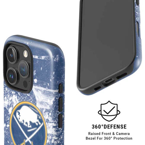NHL Buffalo Sabres Frozen iPhone 16 Pro Max Magsafe Impact Case